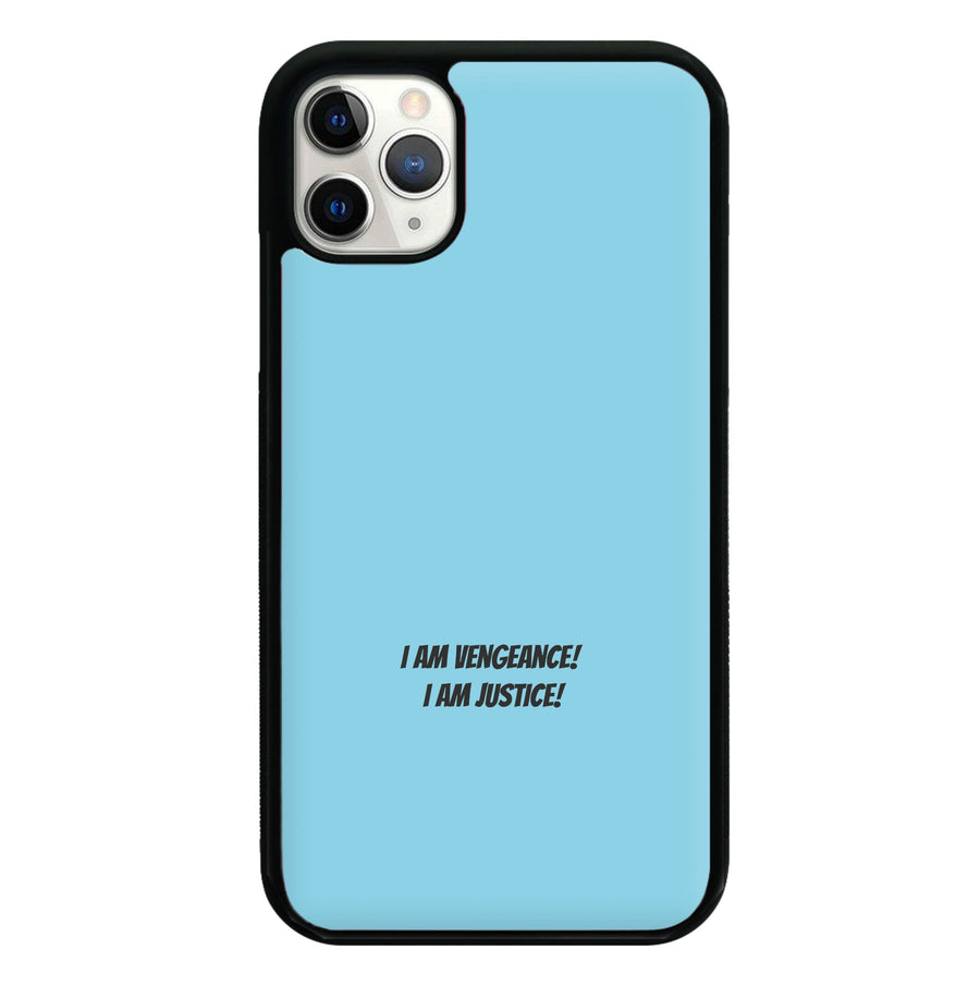 I Am Justice - Moon Knight Phone Case