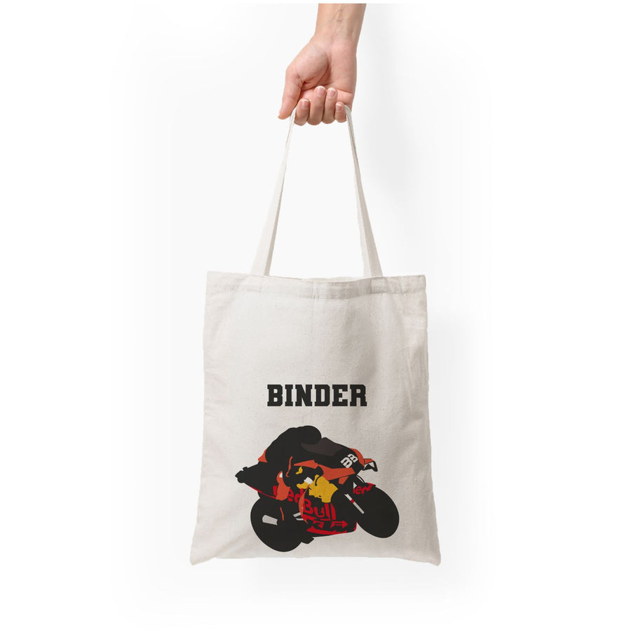 Binder - Moto GP Tote Bag