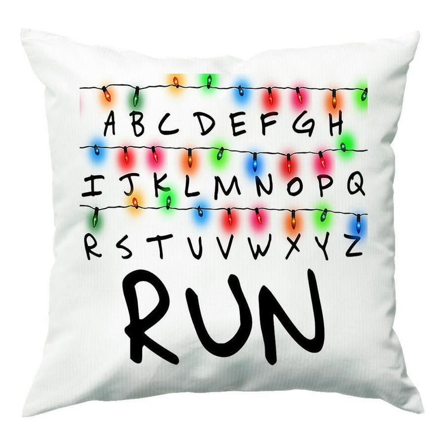 Run - Stranger Things Cushion