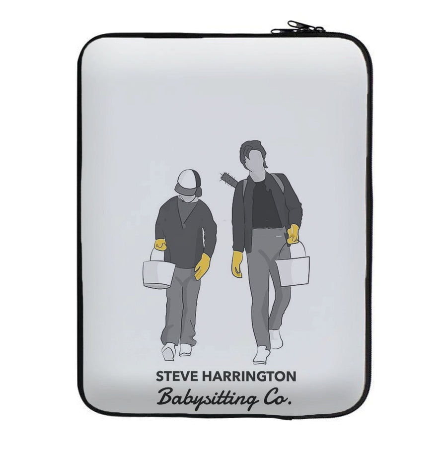 Steve Harrington Babysitting Co - Stranger Things Laptop Sleeve