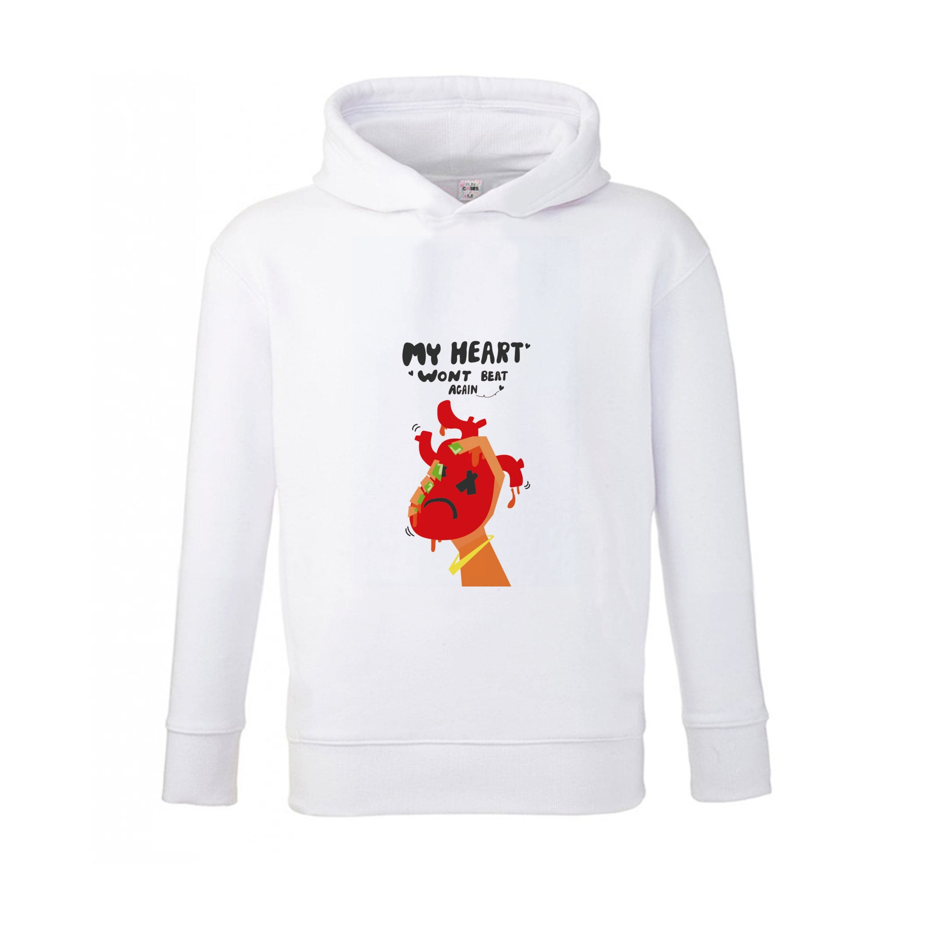 My heart wont beat again Kids Hoodie