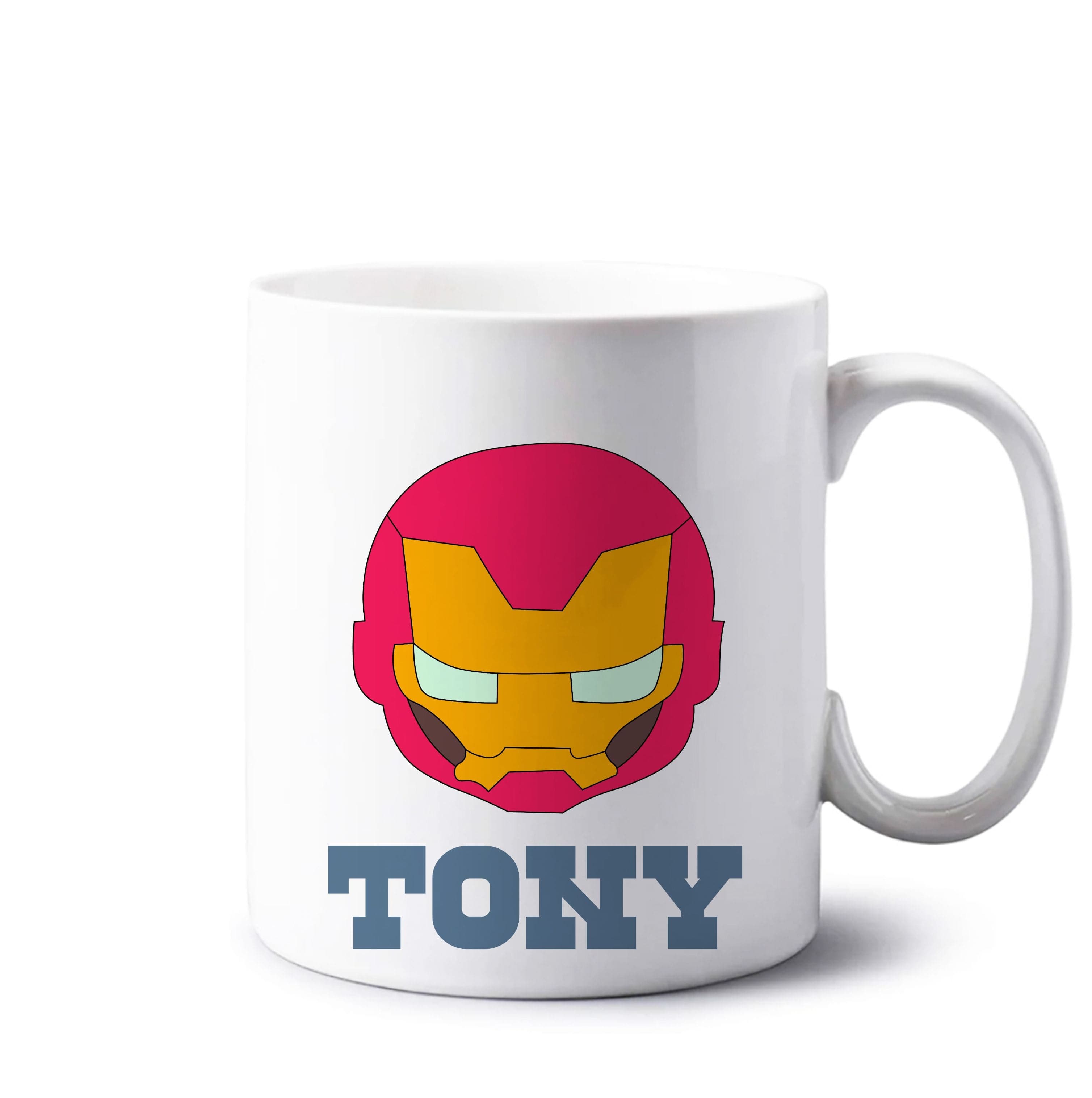 Iron Man - Personalised Superhero Comic Mug