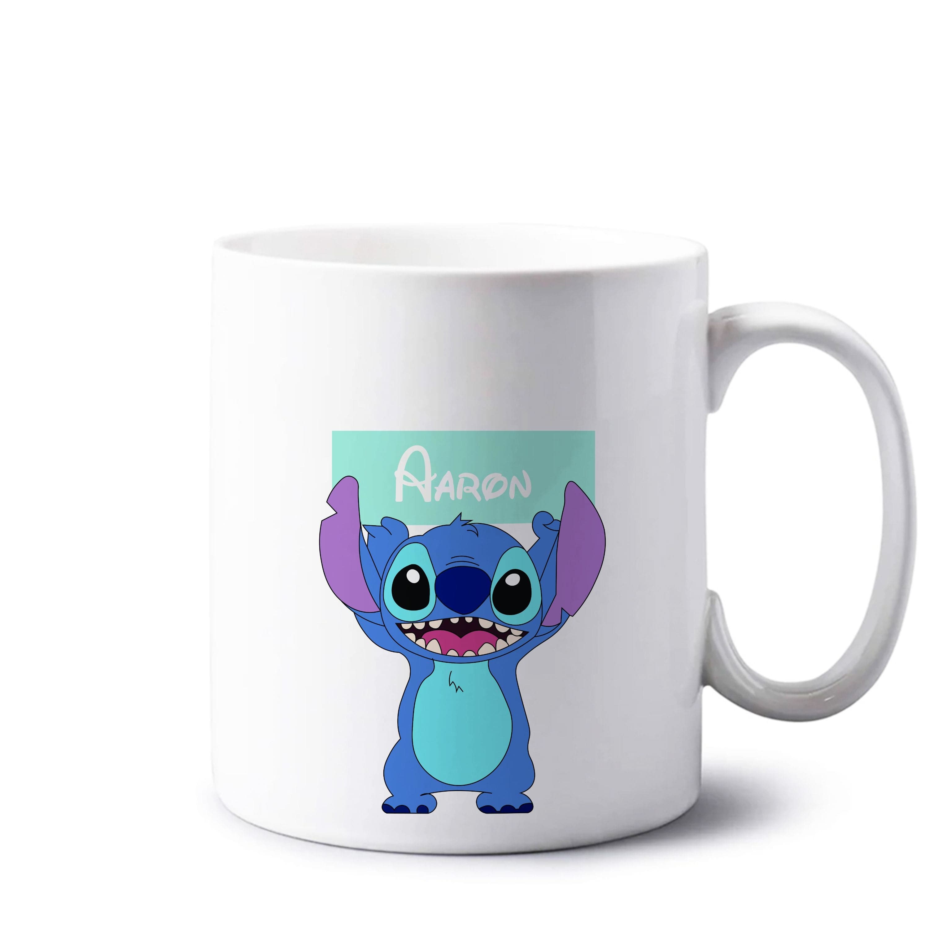 Standing Blue Alien - Personalised Disney Mug