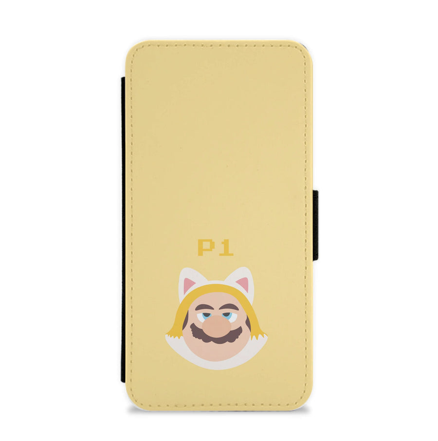 Player 1 - The Super Mario Bros Flip / Wallet Phone Case