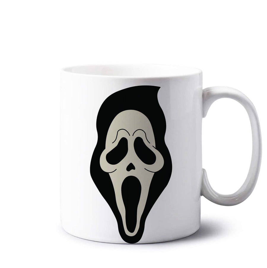 Pink Ghostface Pattern - Scream Mug