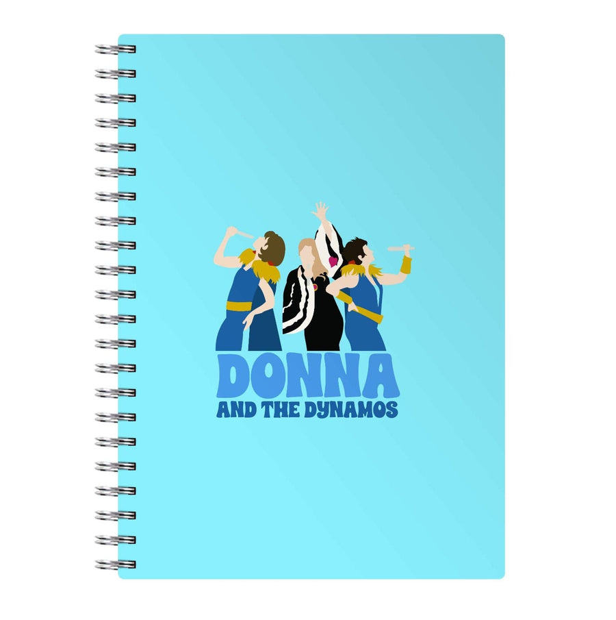 Donna And The Dynamos - Mamma Mia Notebook