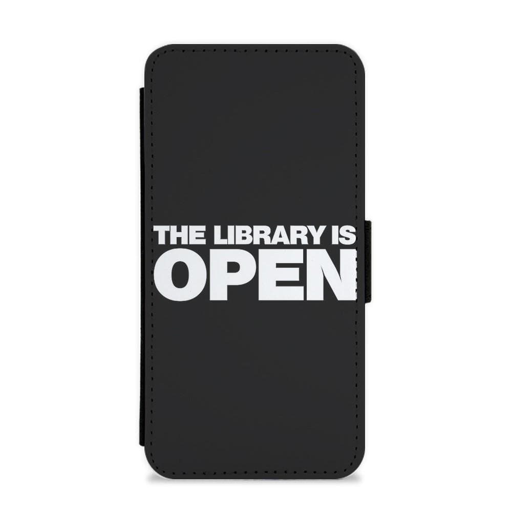 The Library is OPEN - RuPaul's Drag Race Flip Wallet Phone Case - Fun Cases