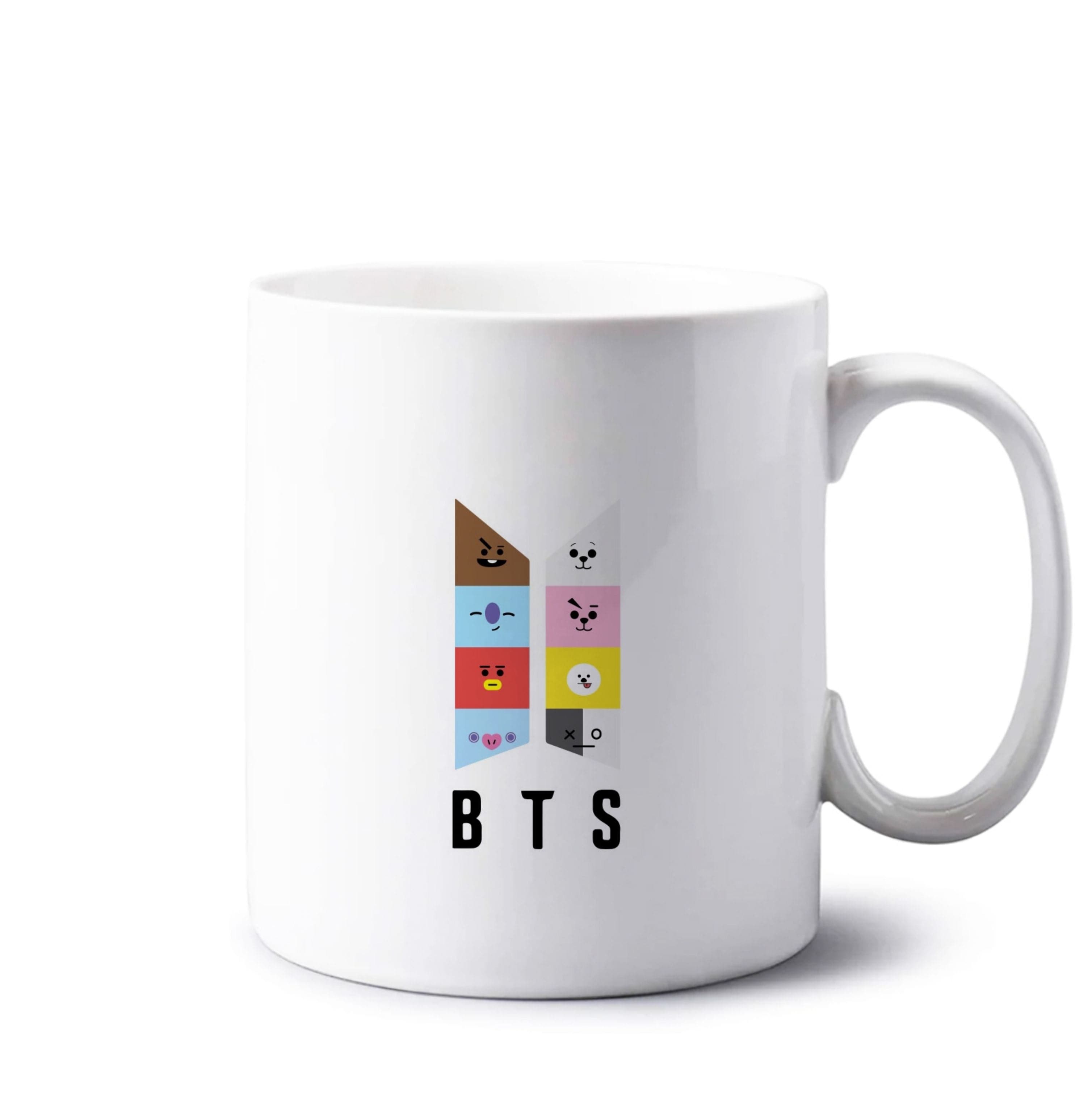 BT21 K-Pop Band Logo Mug