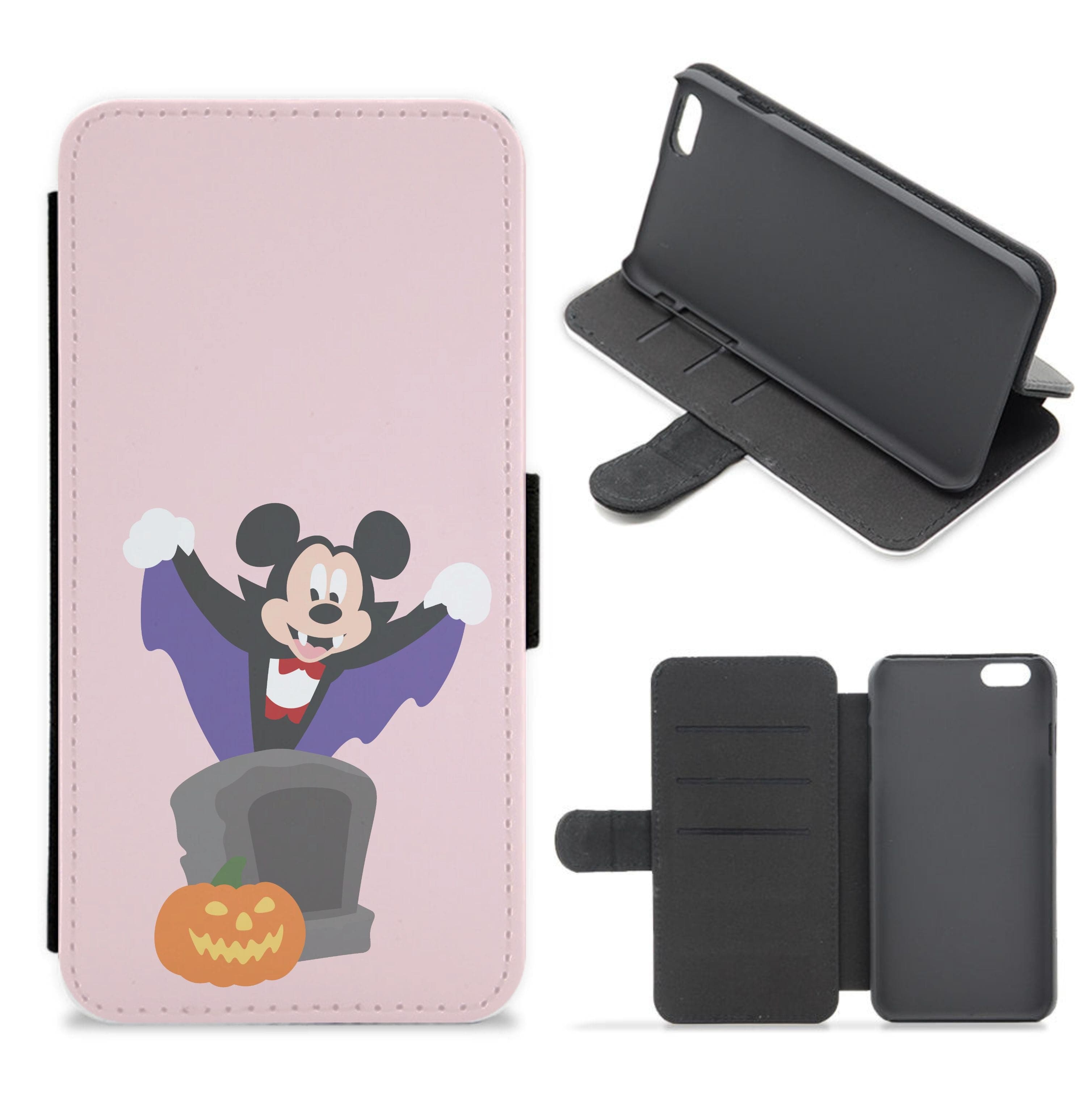 Vampire Mouse Halloween Flip / Wallet Phone Case