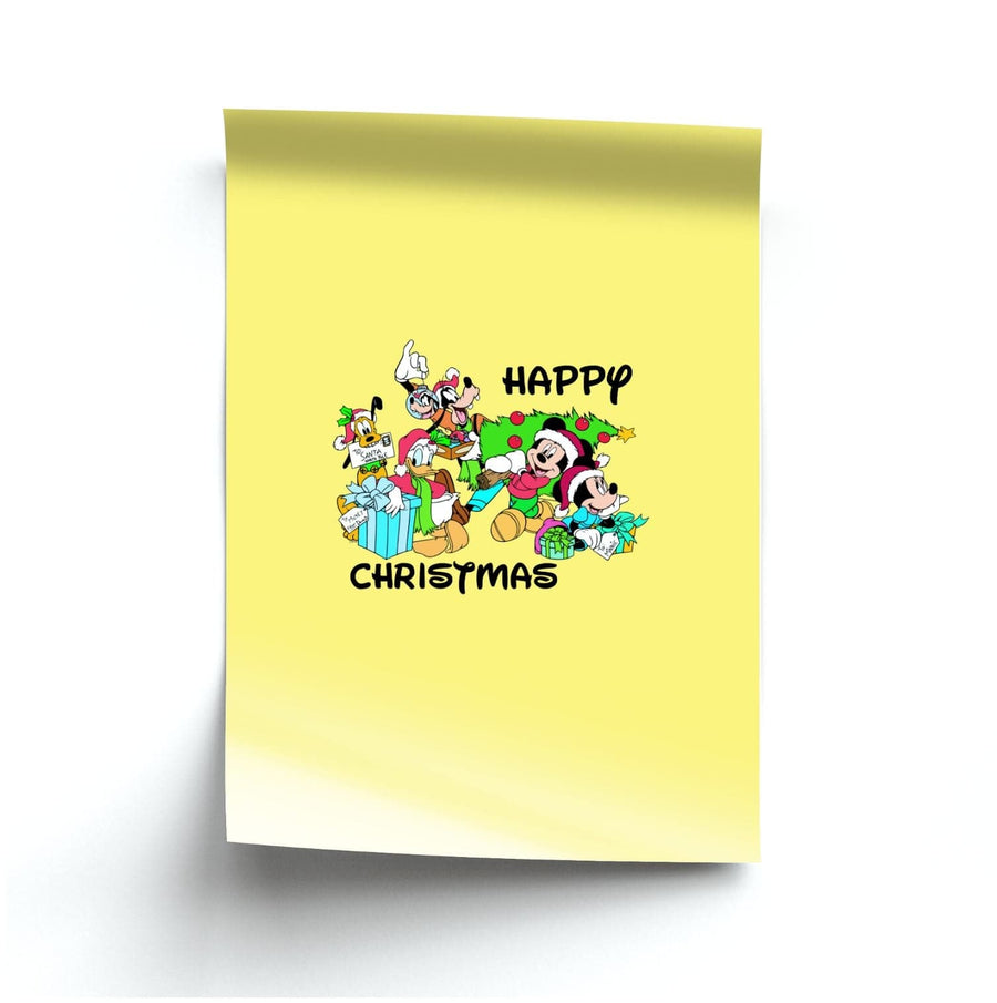 Disney Happy Christmas Poster