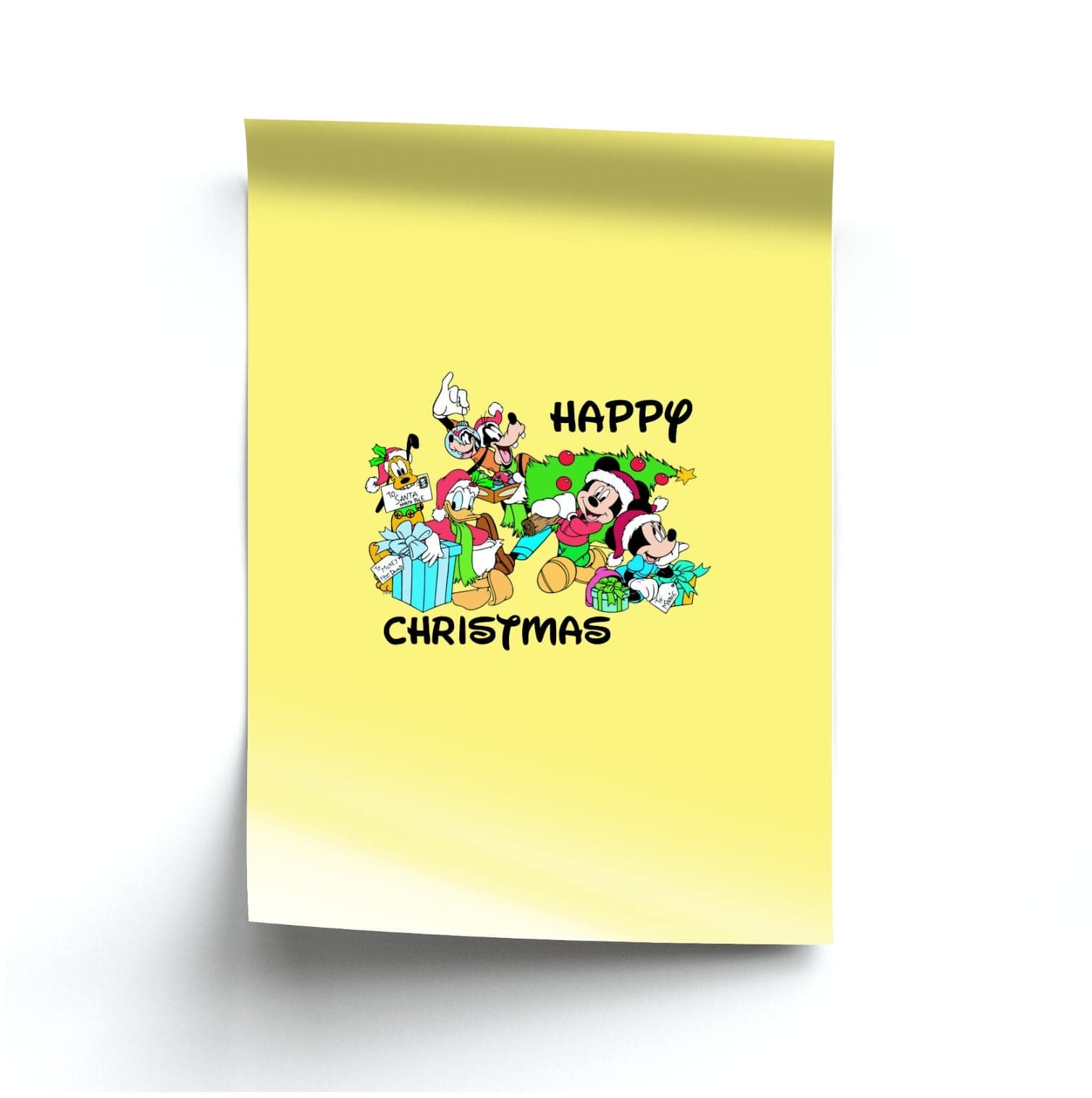 Fairytale Happy Christmas Poster