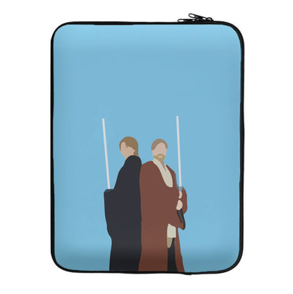 Skywalker and Kenobi Laptop Sleeve