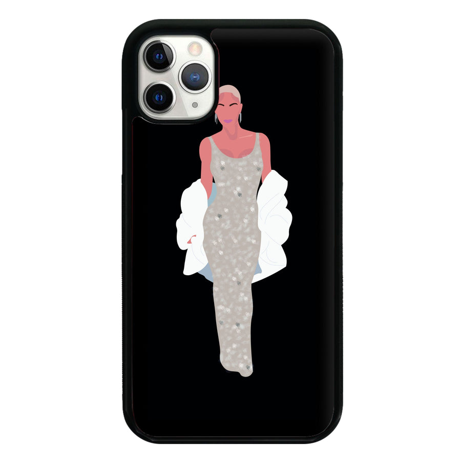 Marilyn dress - Kim Kardashian Phone Case