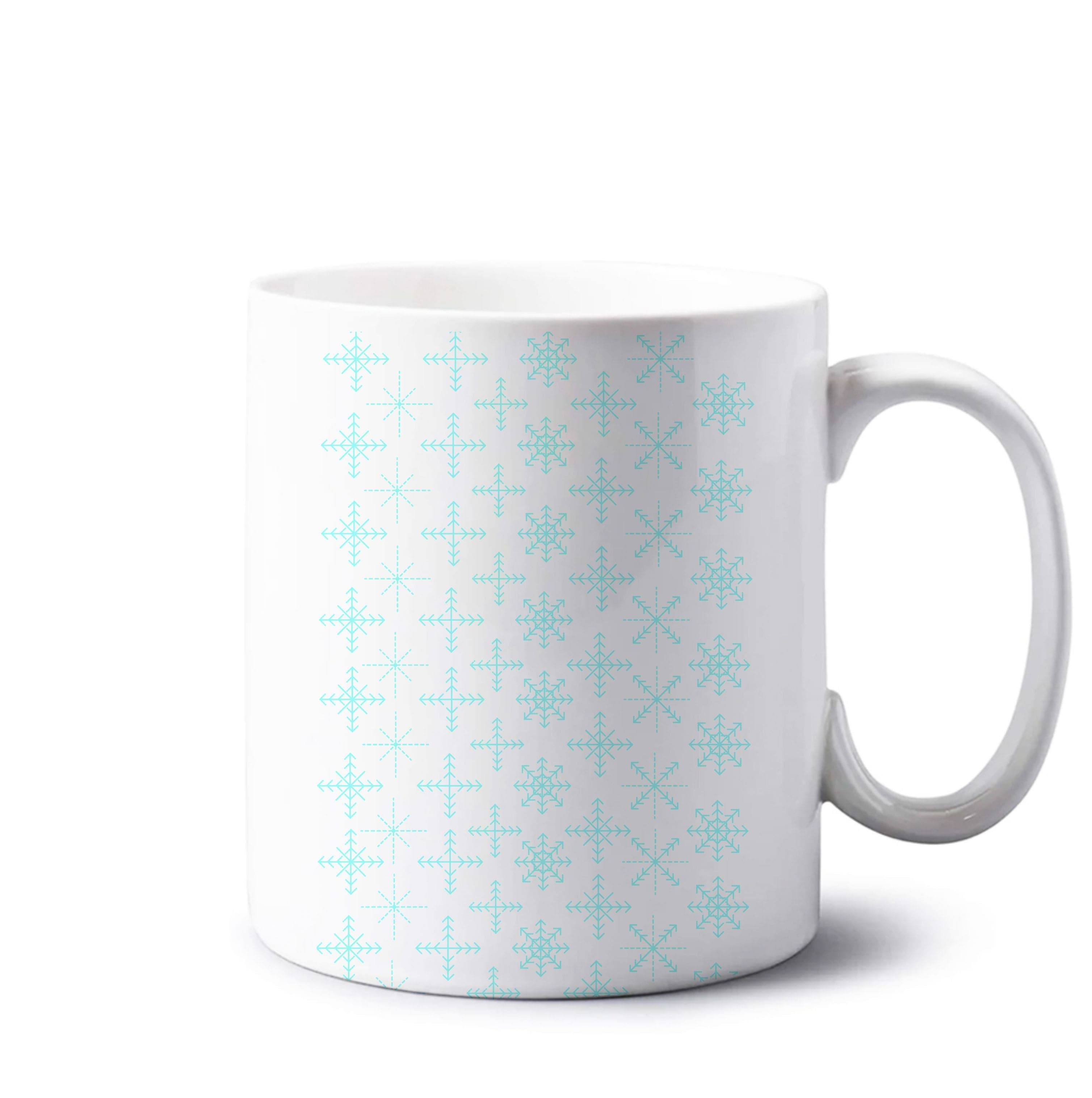 Snowflakes - Christmas Patterns Mug