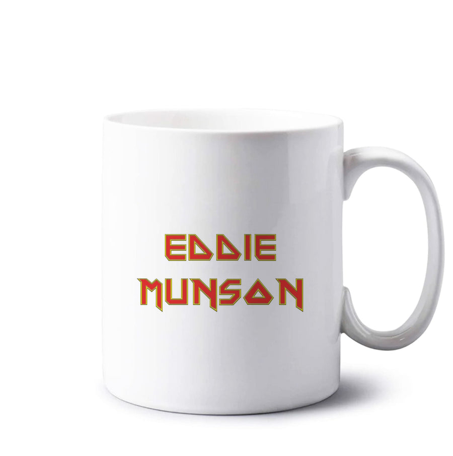 Eddie Munson Text - Stranger Things Mug