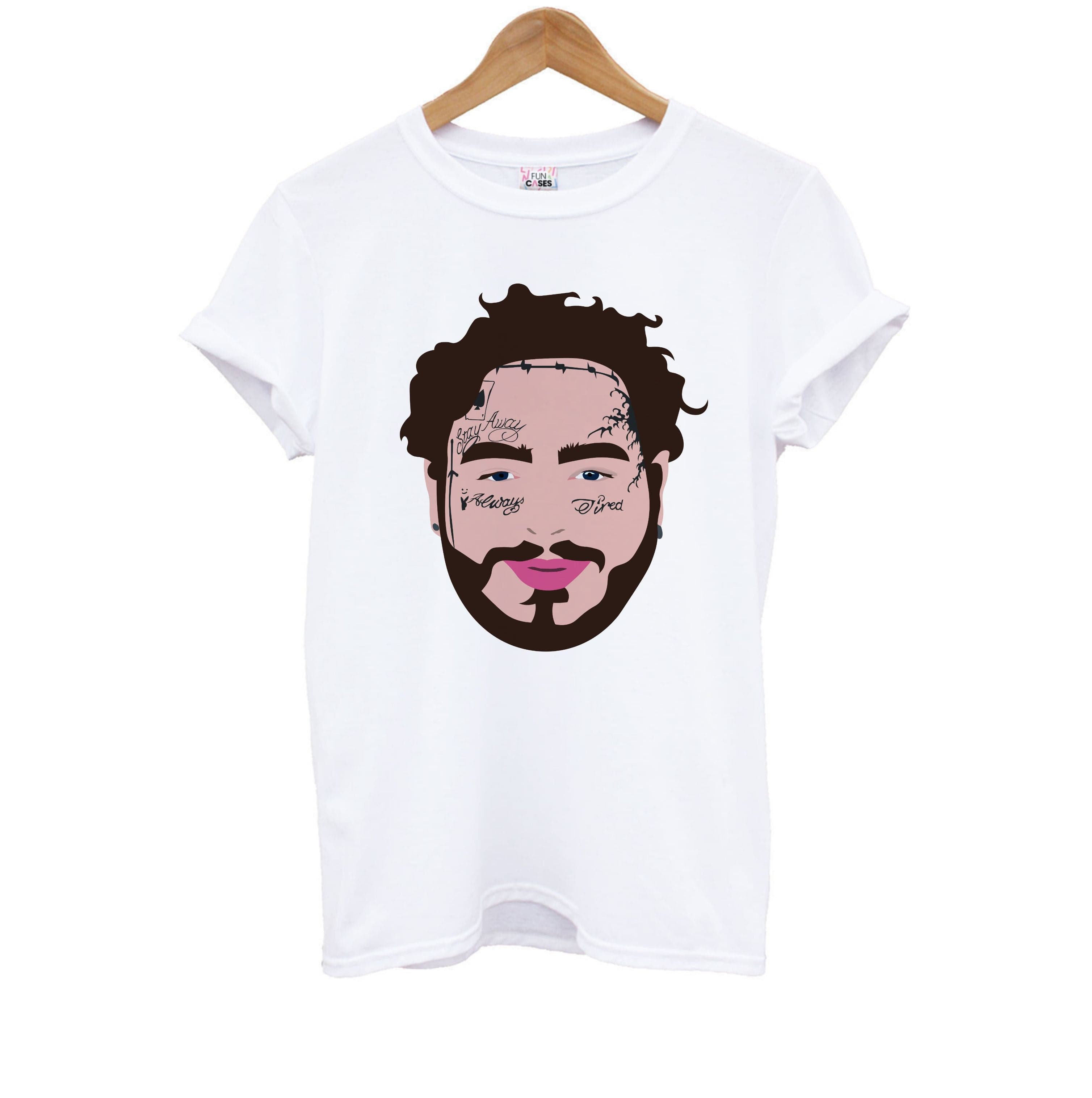 Face Tattoos - Post Kids T-Shirt