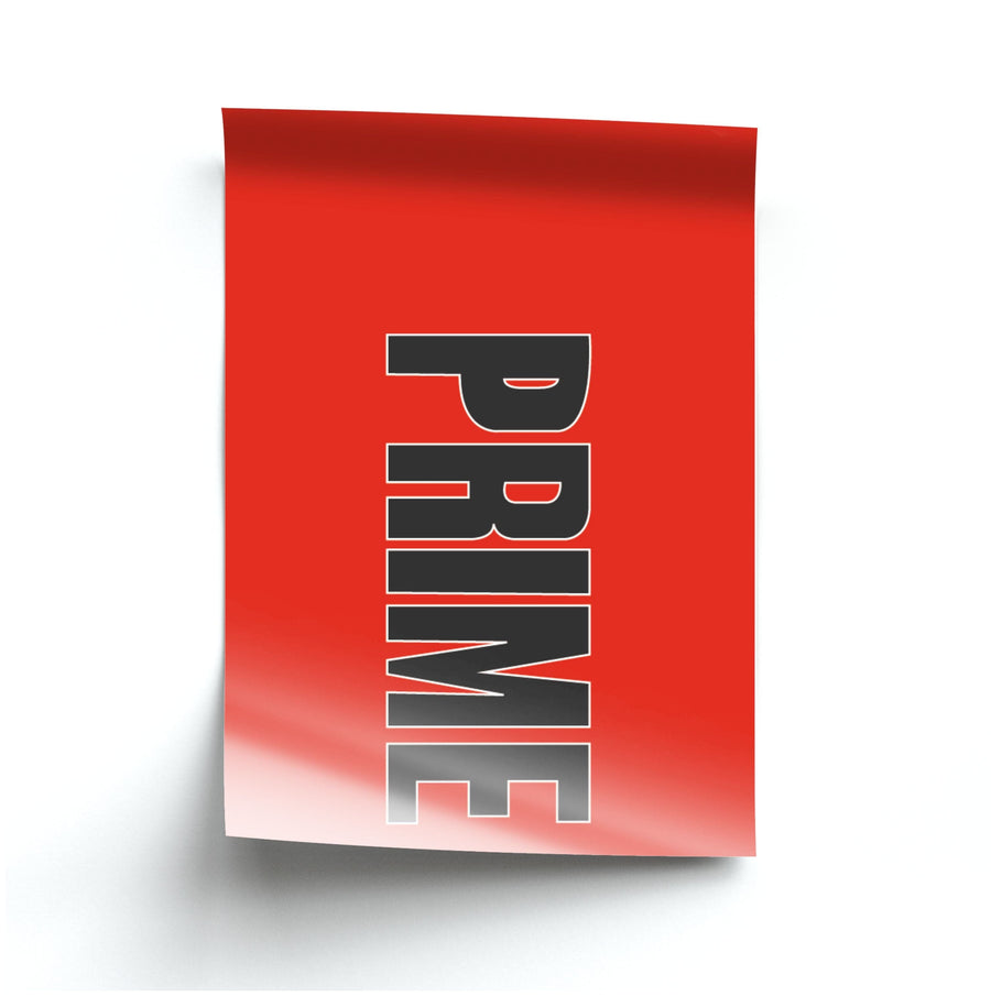 Prime - Red Poster