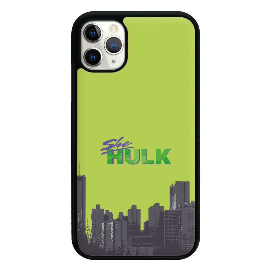 City - She Hulk Phone Case