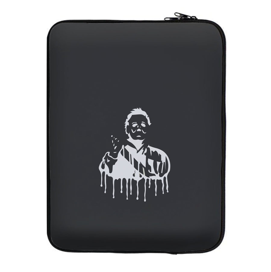 Black & White - Michael Myers Laptop Sleeve