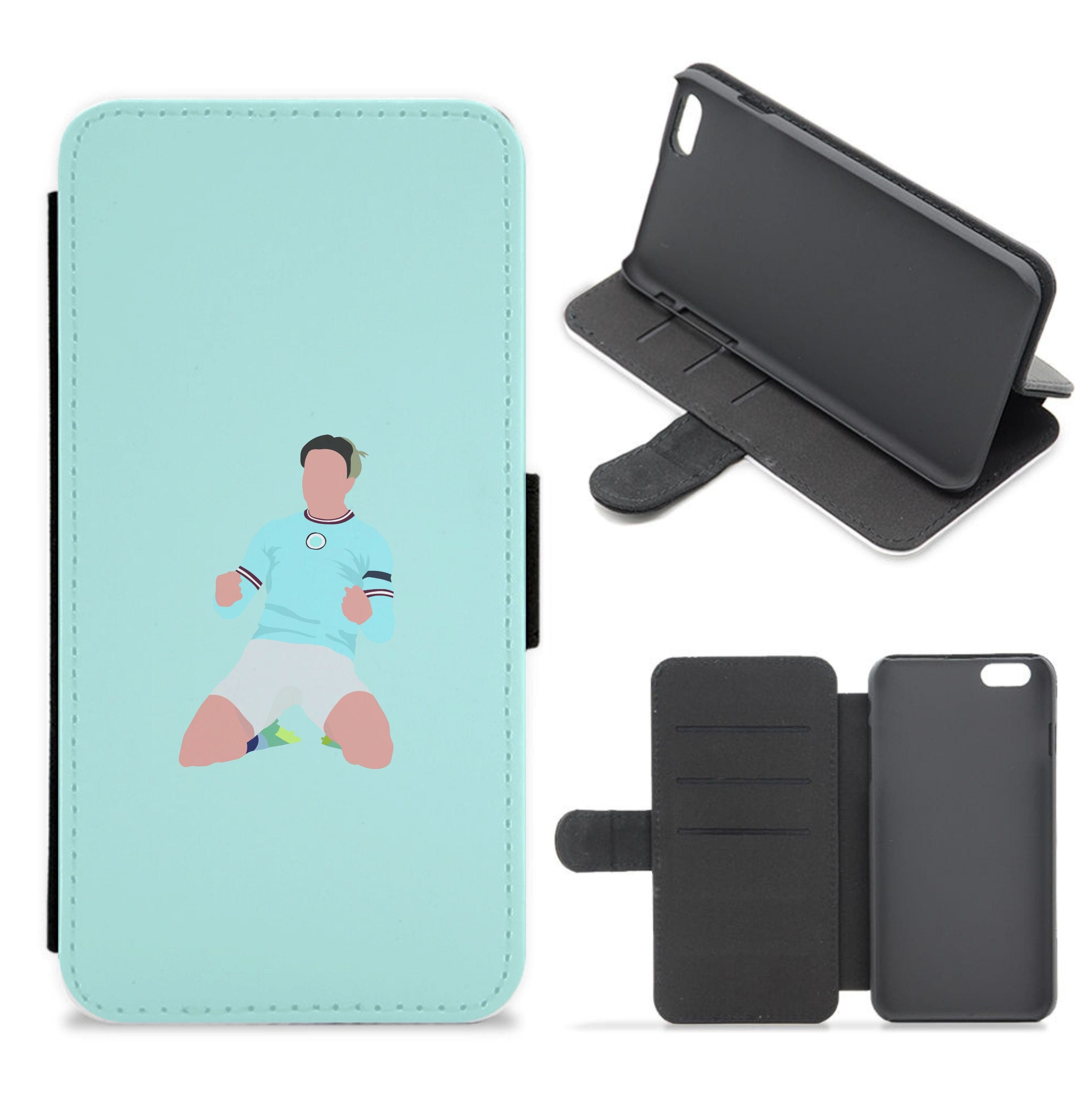 Grealish - Football Flip / Wallet Phone Case