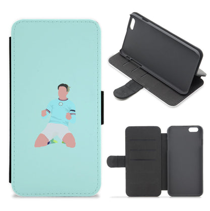 Grealish - Football Flip / Wallet Phone Case