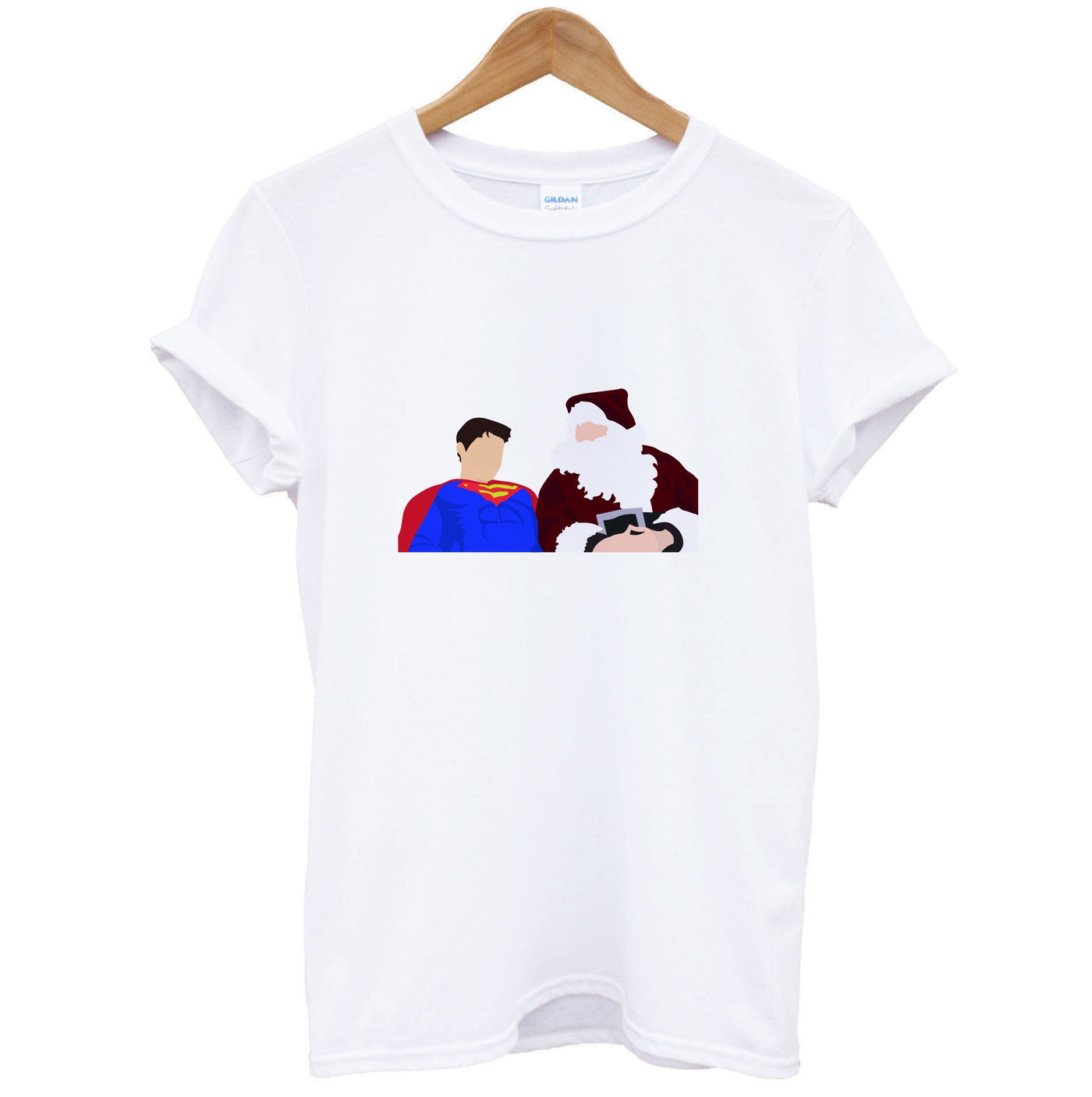 Santa With Joey - Friends T-Shirt
