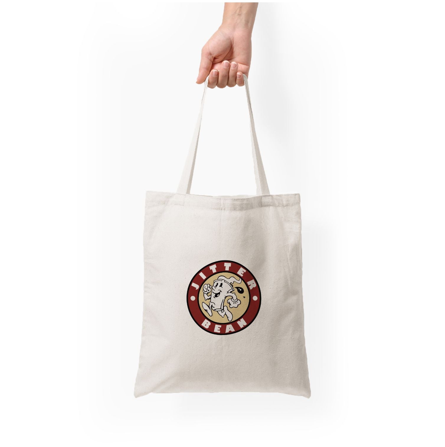 Jitter Bean Coffee Tote Bag