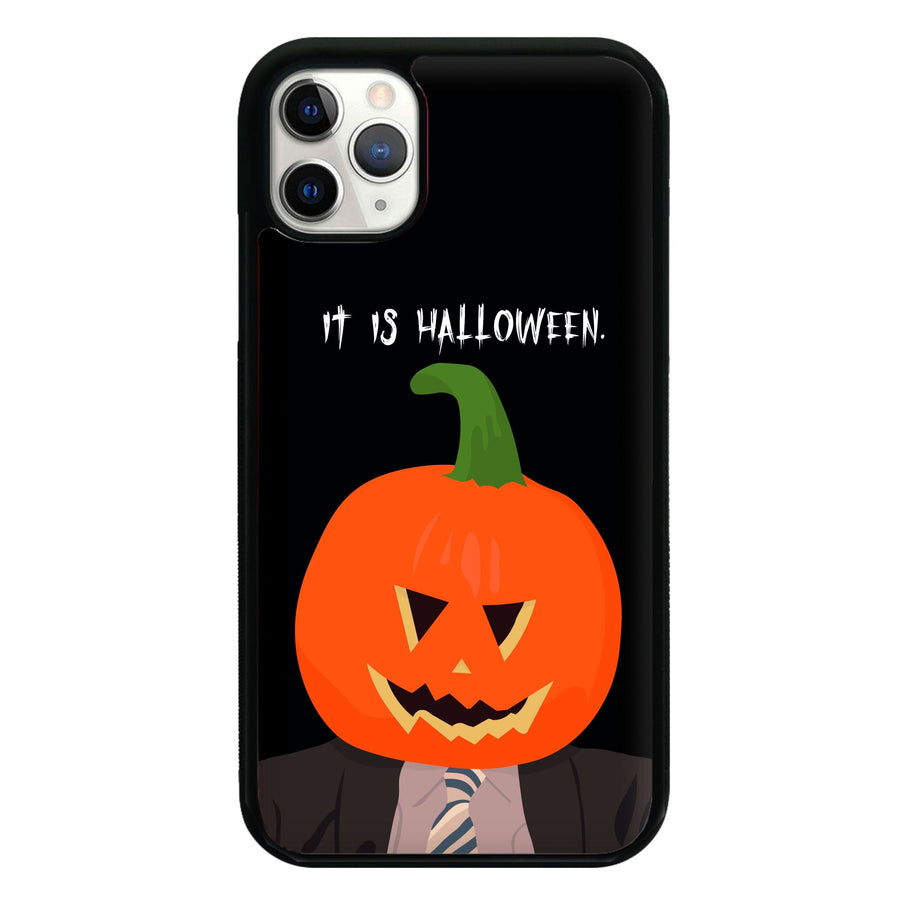 Pumpkin Dwight The Office - Halloween Specials Phone Case