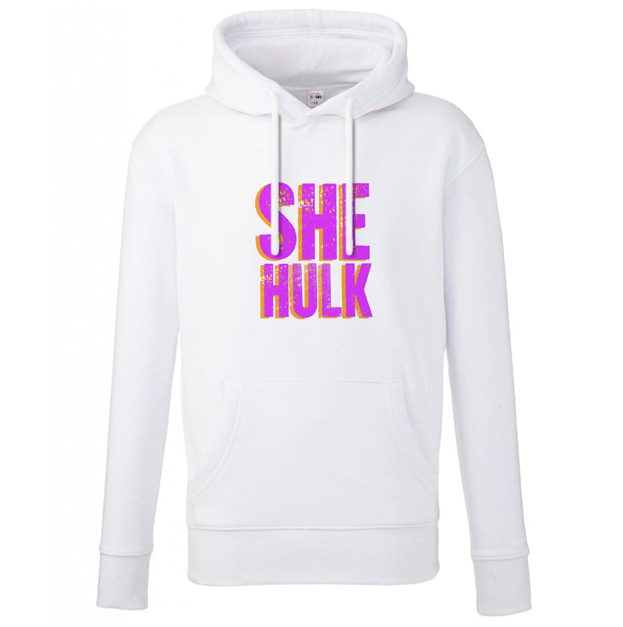 Pink - She Hulk Hoodie