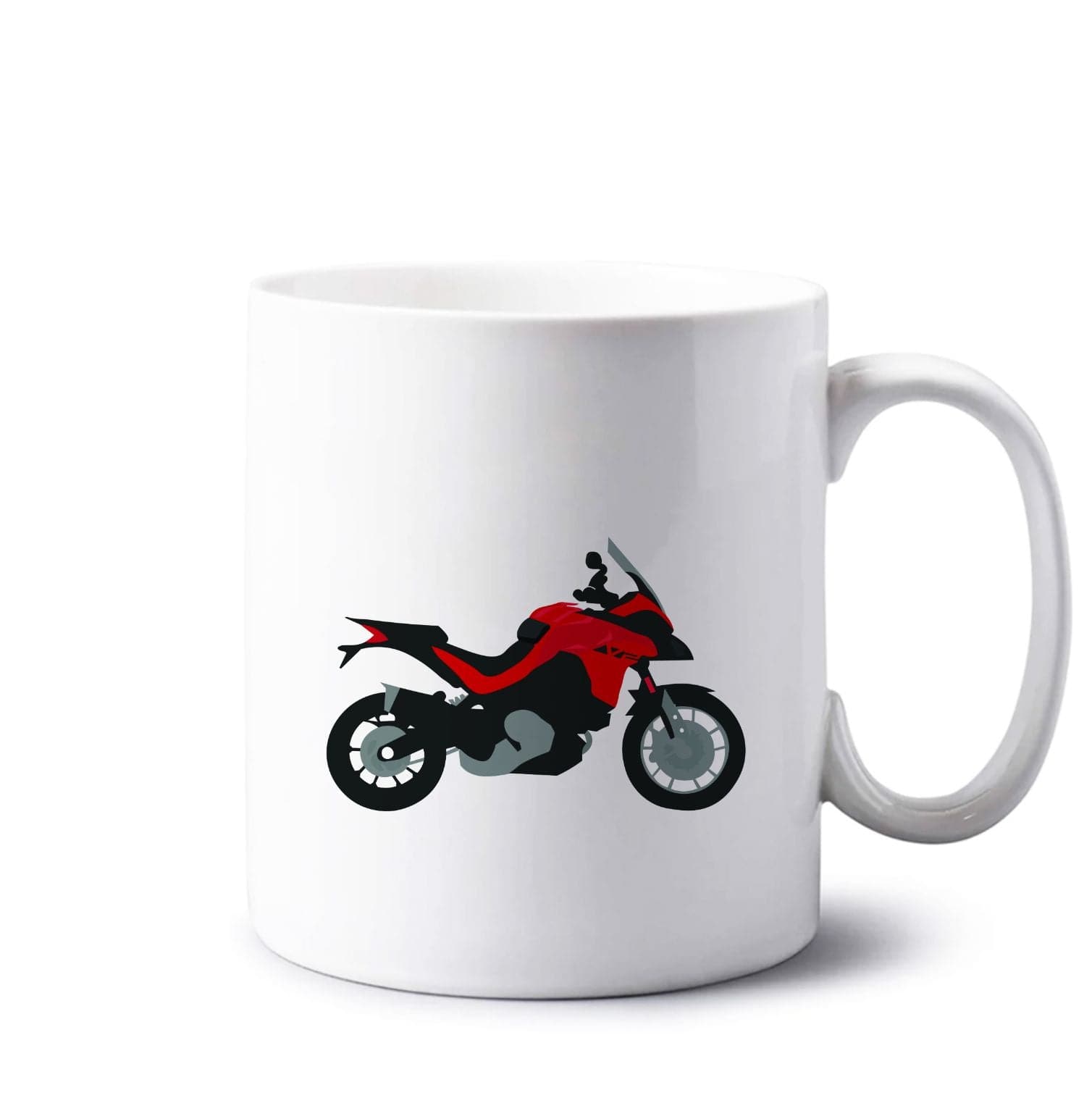 Red Motorbike - Motorbike Mug