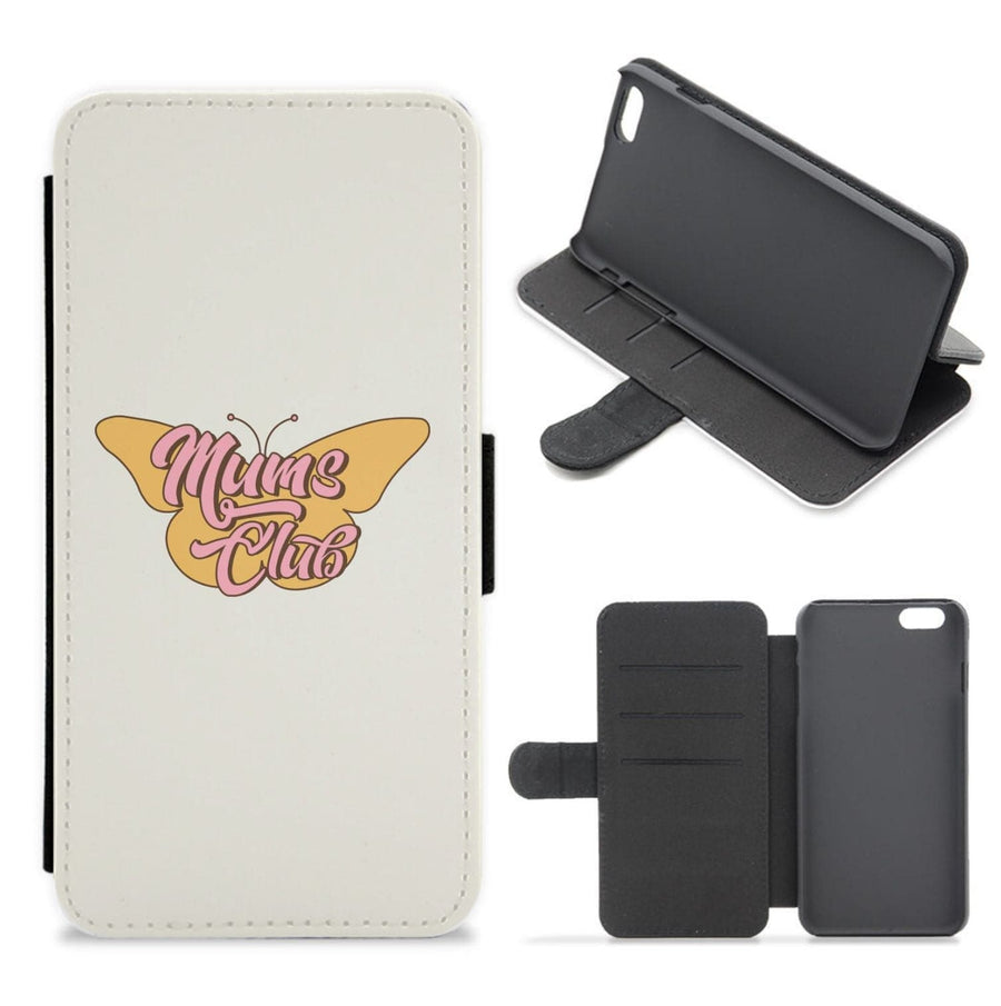 Mums Club - Mothers Day Flip / Wallet Phone Case