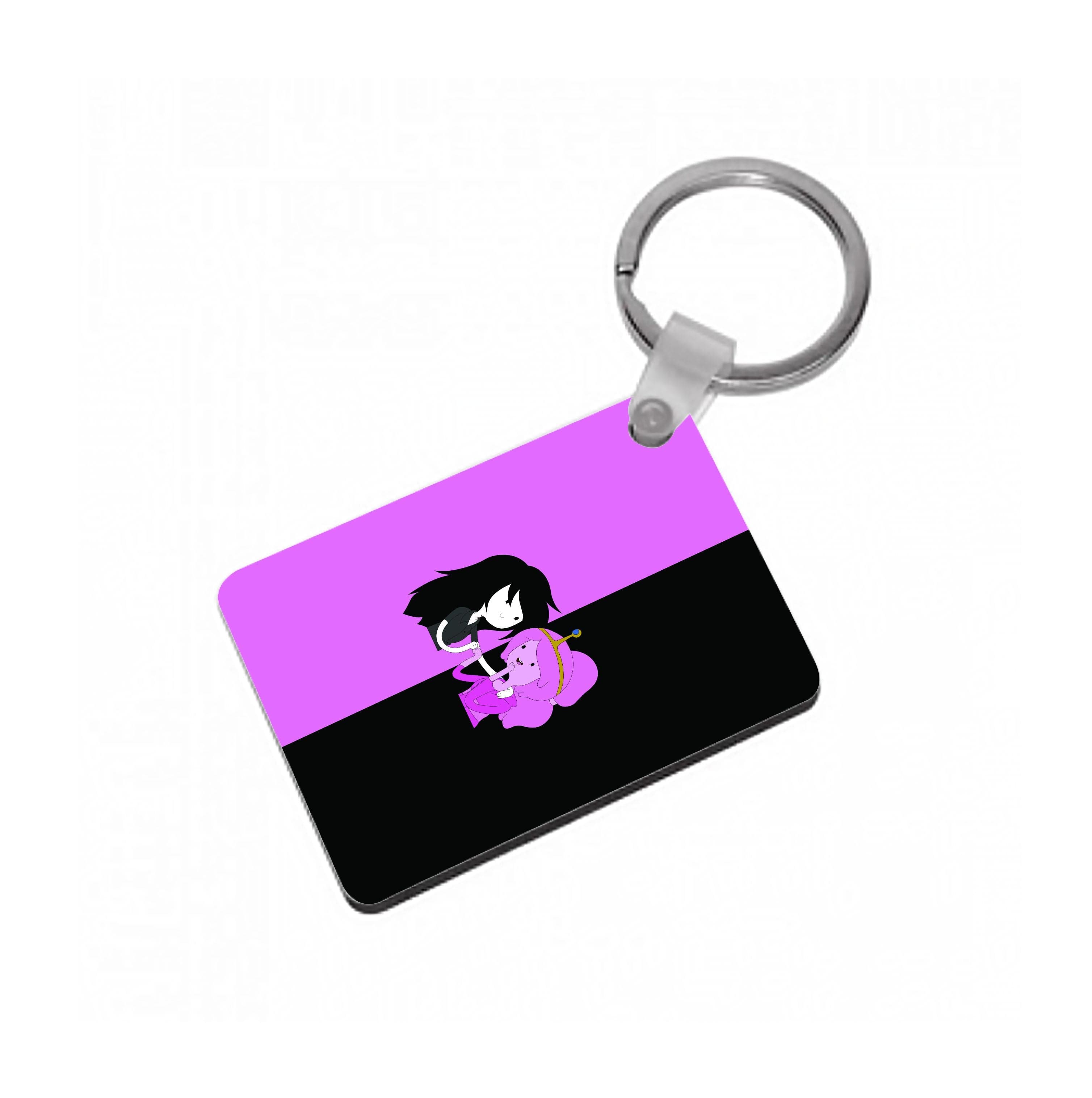 Marceline And Bubblegum Keyring