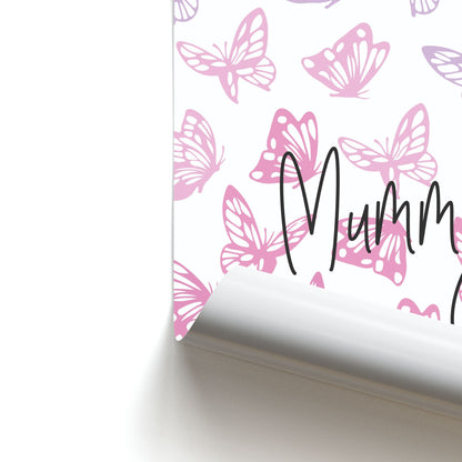 Mummy Butterflies - Mother's Day Poster