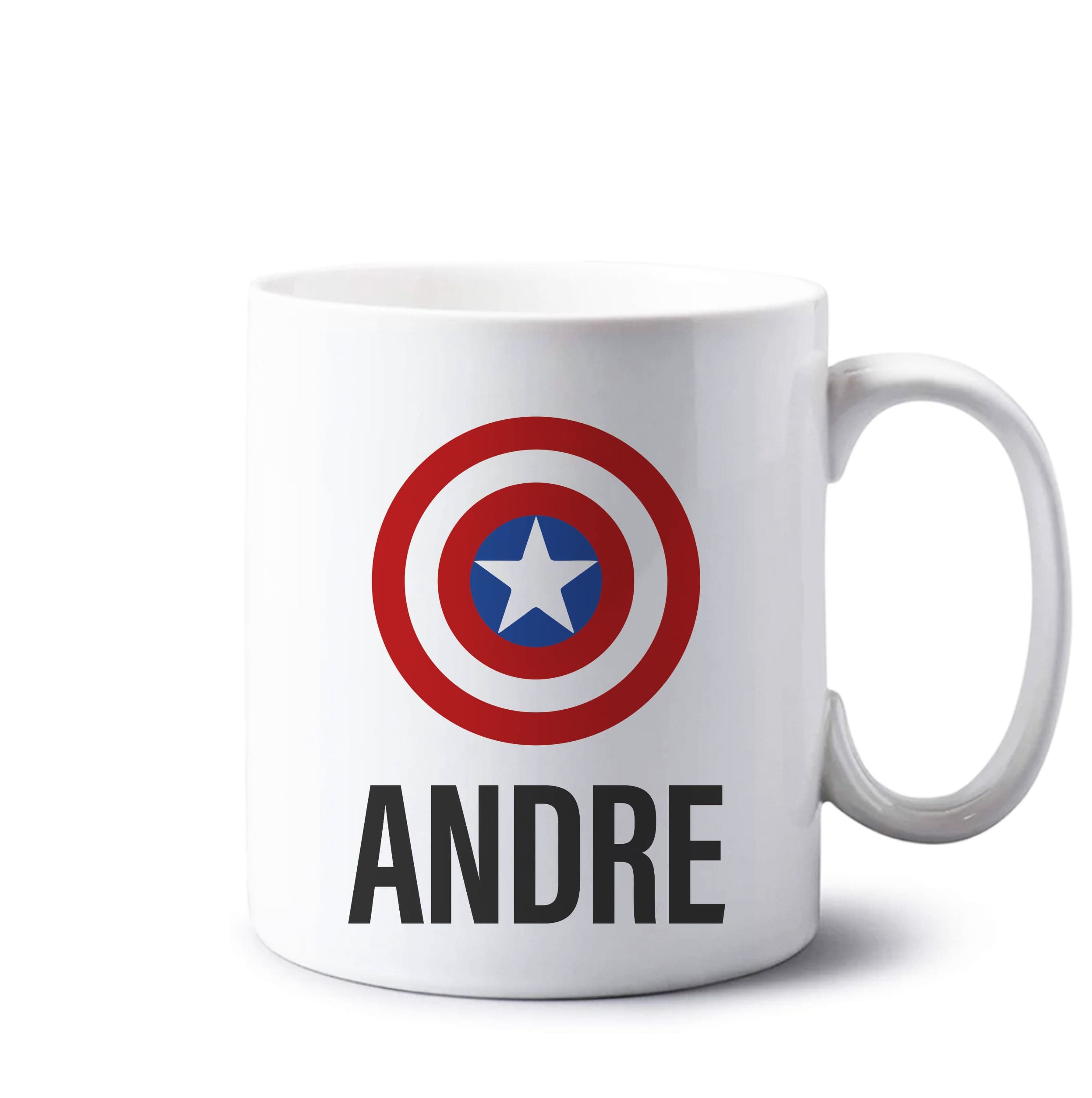 Captain America - Personalised Superhero Comic Mug