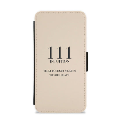 111 - Angel Numbers Flip / Wallet Phone Case