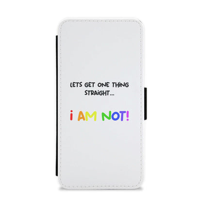 I Am Not - Pride Flip / Wallet Phone Case