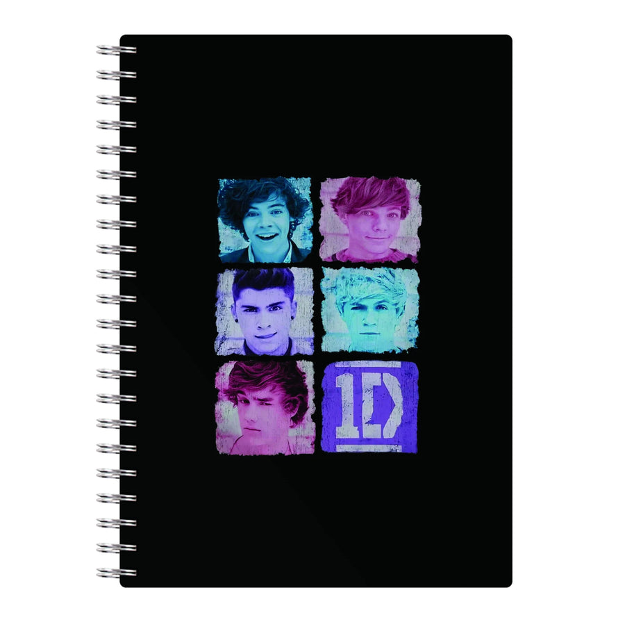 1D Memebers - One Direction Notebook