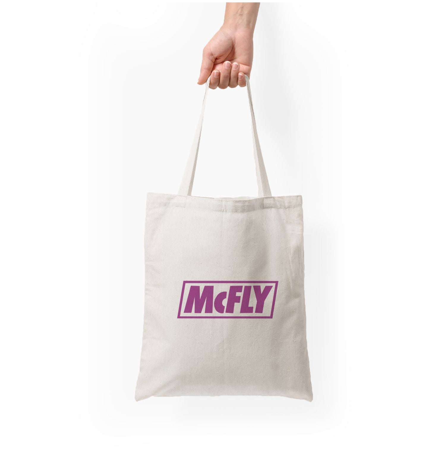 Yellow And Purple - McBand Tote Bag