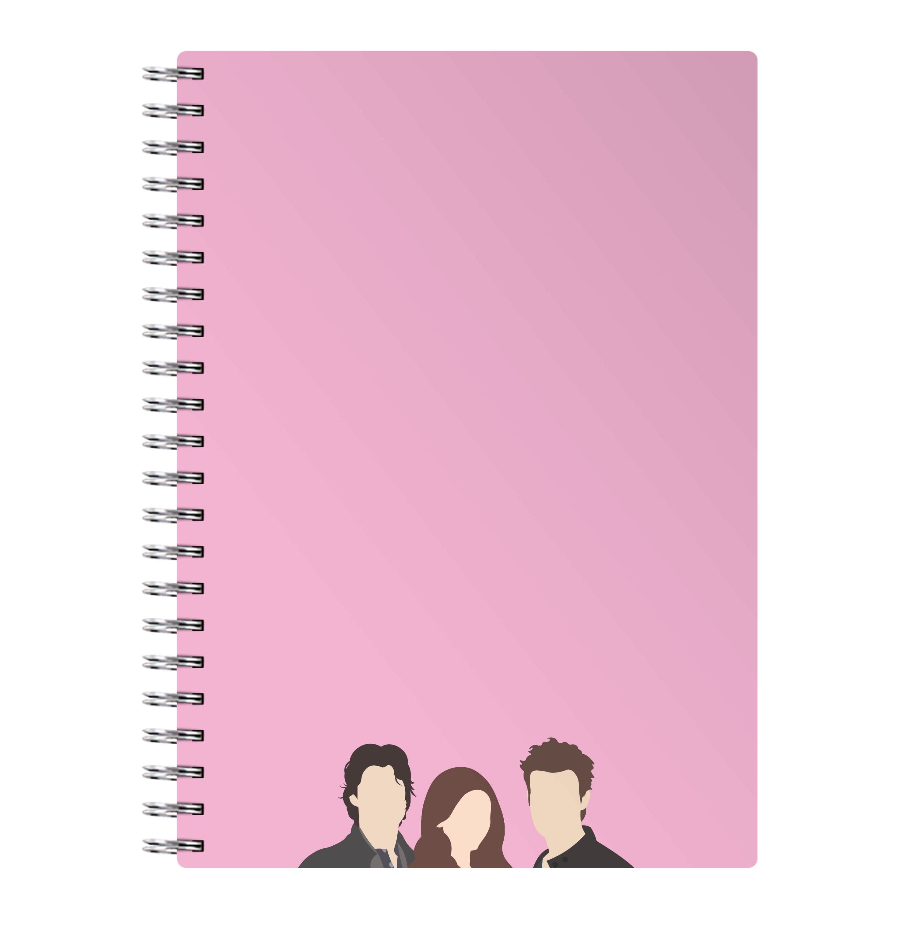 Elena, Damon And Stefan - VD Notebook