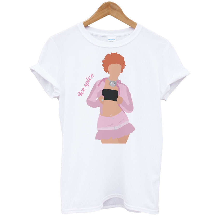 Pink Skirt - Ice Spice T-Shirt