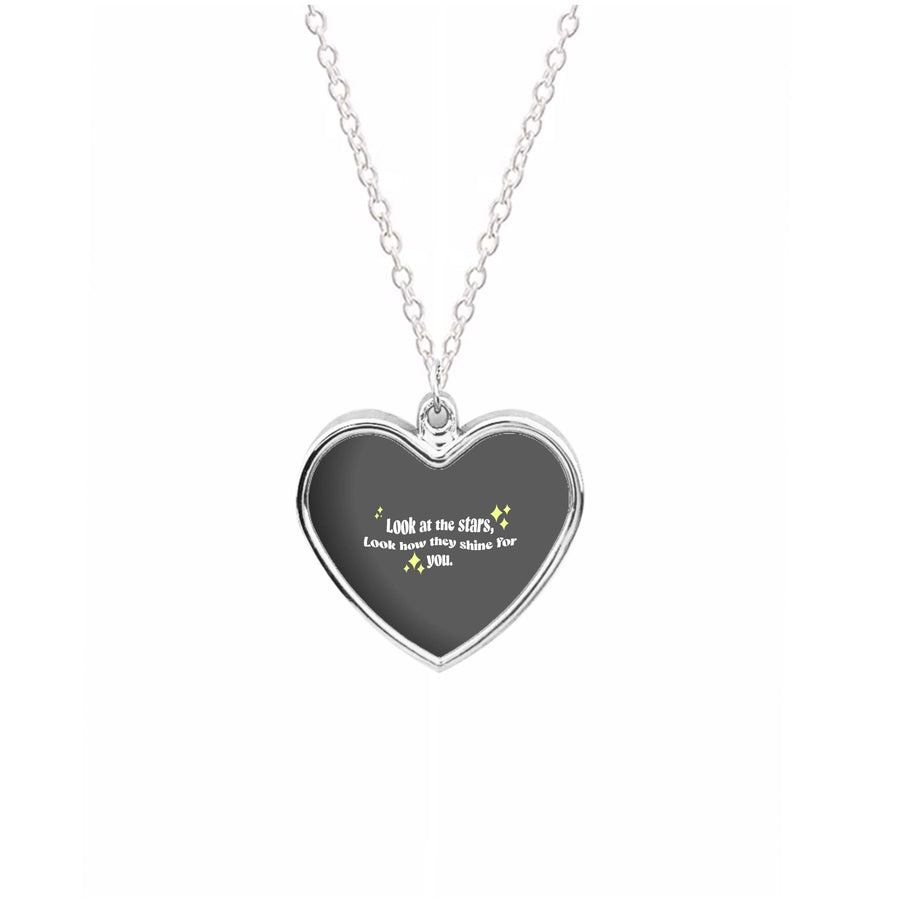 Look At The Stars - Black Colplay Necklace