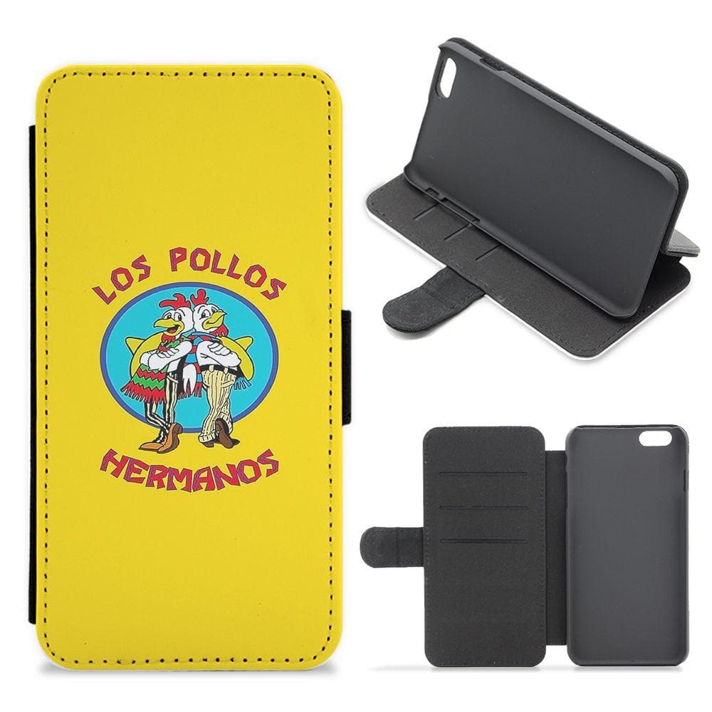 Los Pollos Hermanos - Breaking Bad Flip Wallet Phone Case - Fun Cases