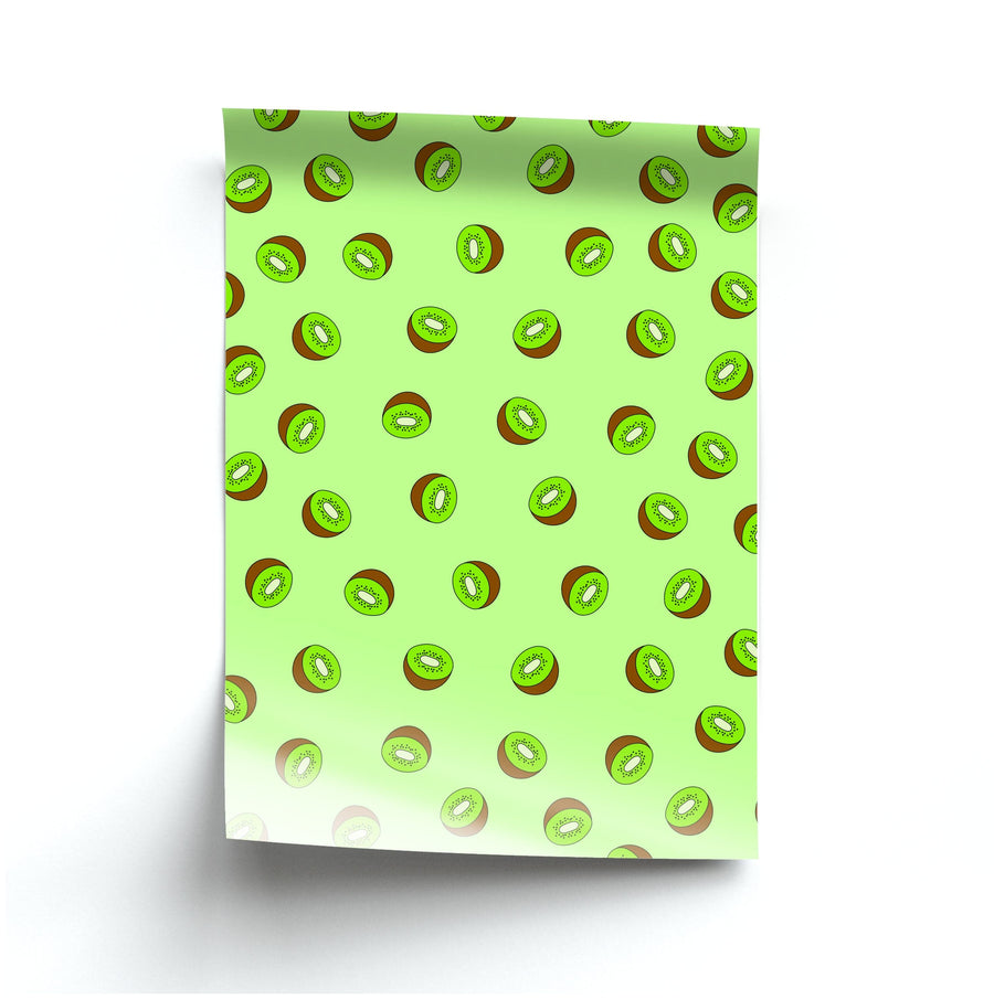 Kiwis - Fruit Patterns Poster