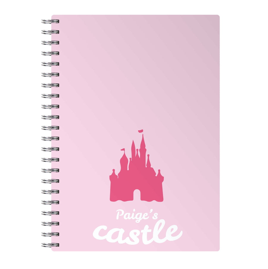 Disney Castle - Personalised Disney  Notebook