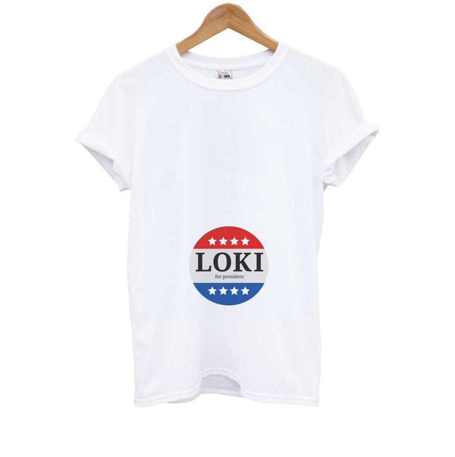 Loki For President - Loki Kids T-Shirt