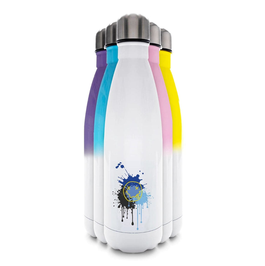 Blue Graffiti - Skate Aesthetic  Water Bottle