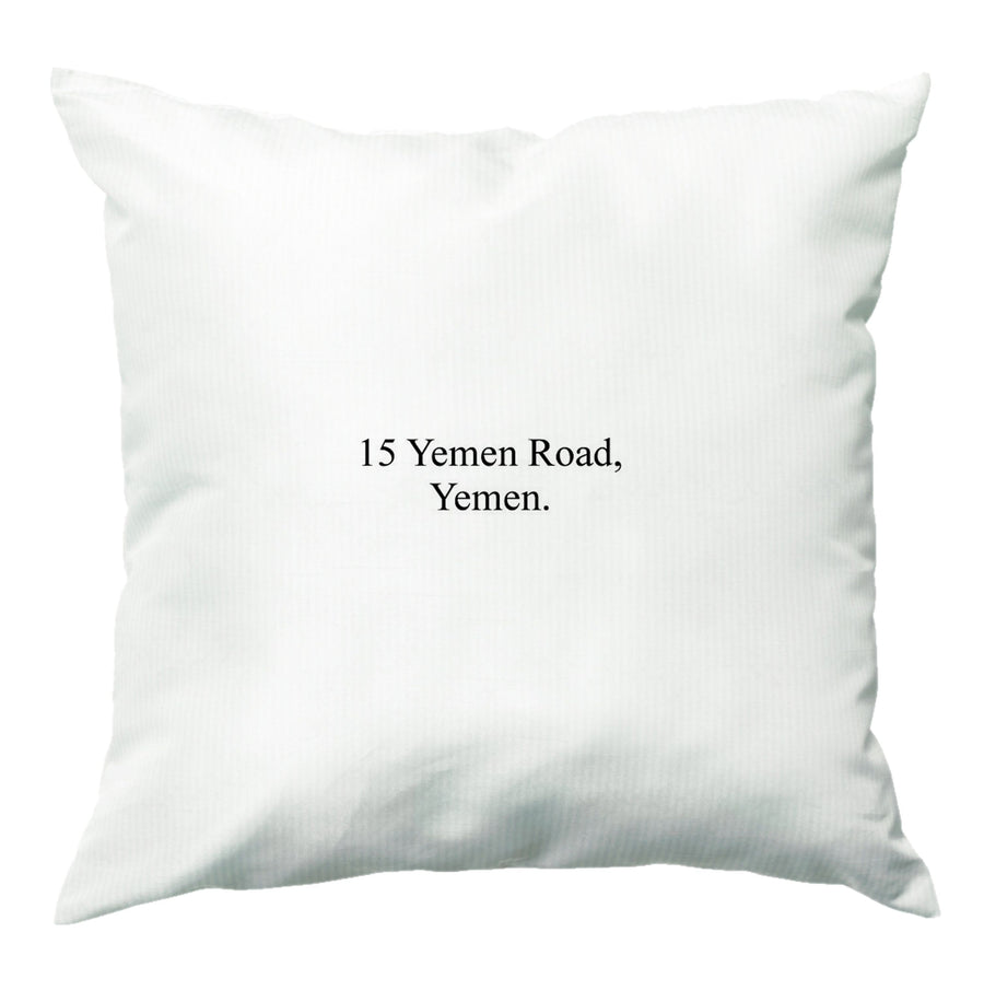 15 Yemen Road, Yemen - Friends Cushion