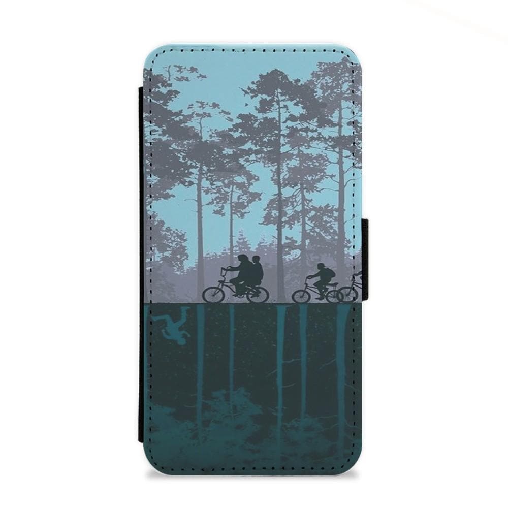 World of Upside Down - Stranger Things Flip Wallet Phone Case - Fun Cases