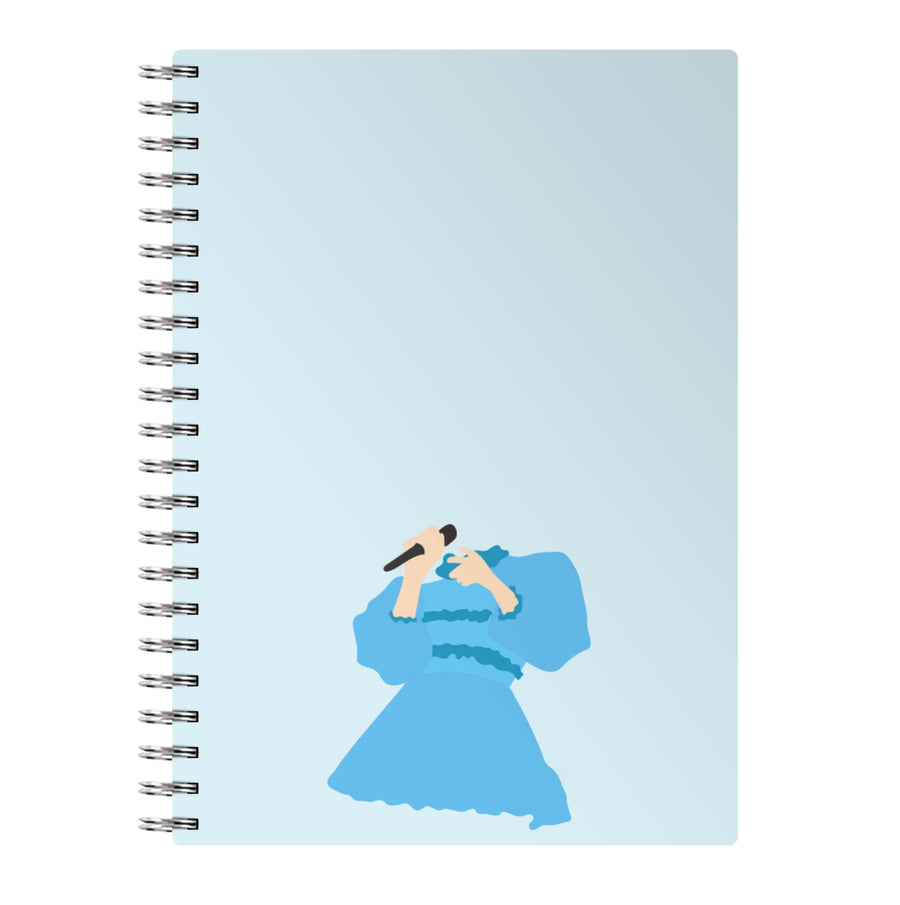 Blue Headless - Dua Lipa Notebook