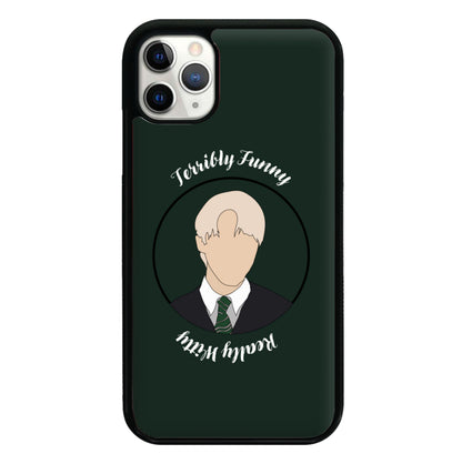 Terribly Funny, Really Witty Draco Malfoy Phone Case